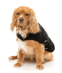 Black Teddy Wrap Vest