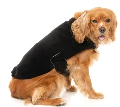 Black Teddy Wrap Vest