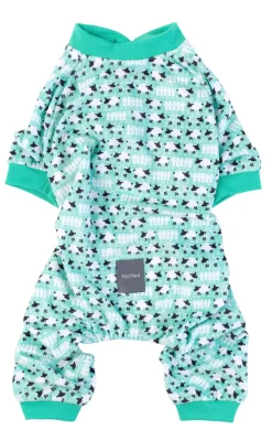 Counting Sheep Green Pajamas