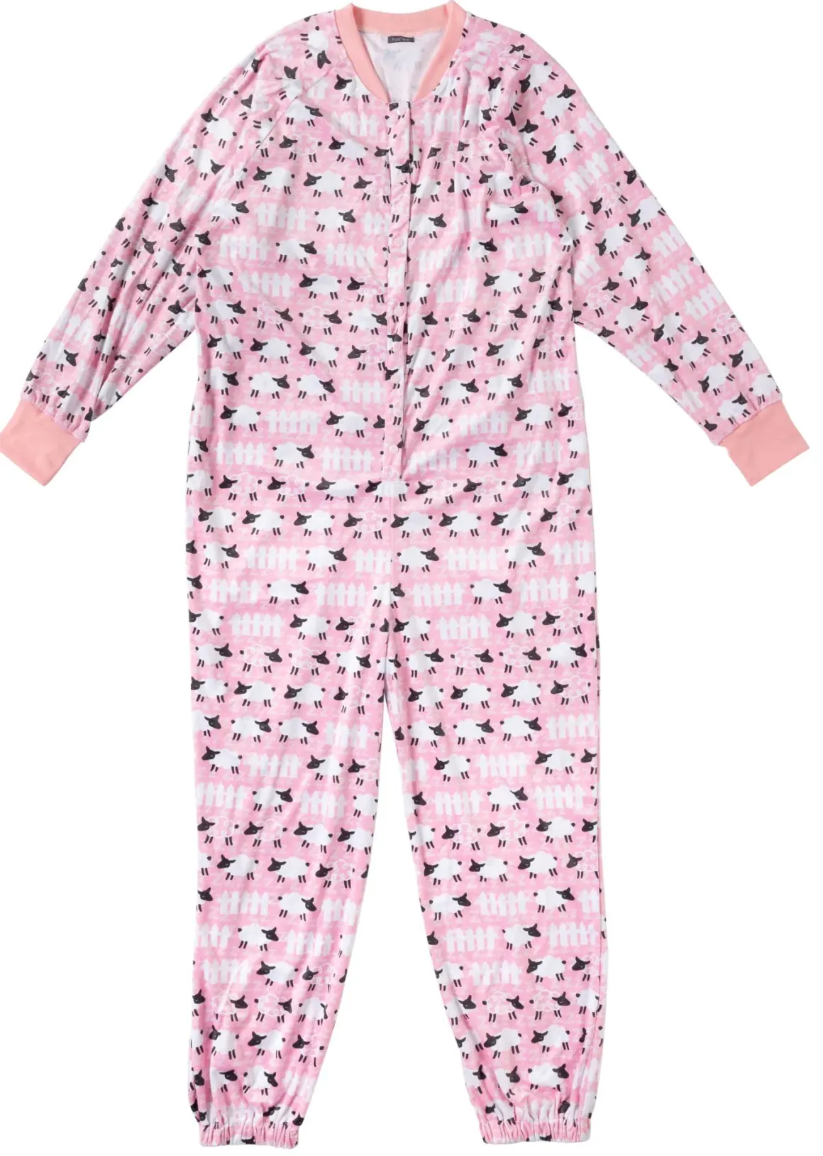 Counting Sheep Pink Onesie