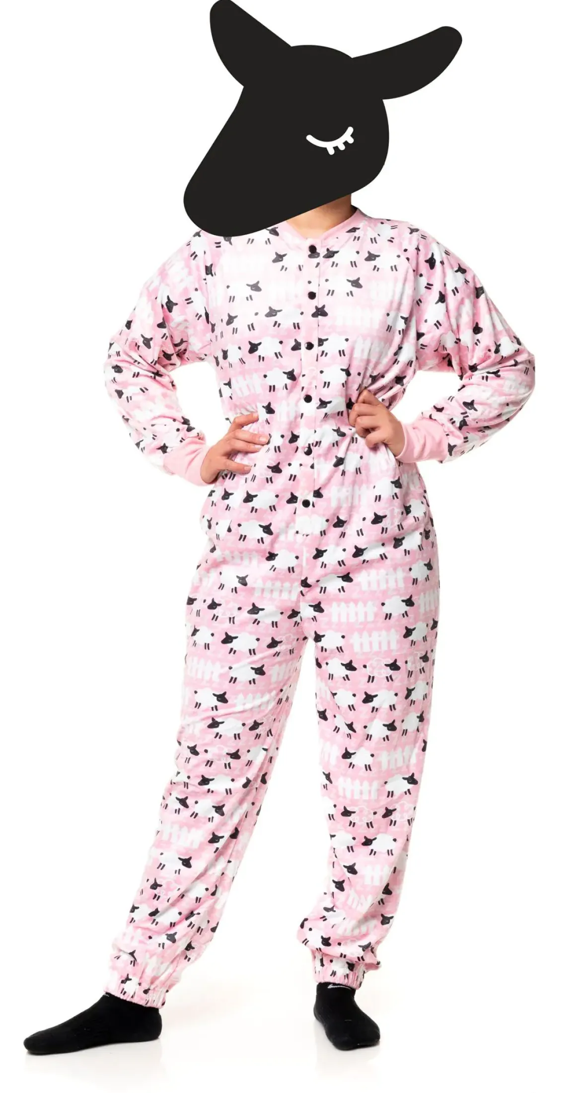 Counting Sheep Pink Onesie