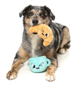 Croissant & Cappuccino 2PK - Dog Toy