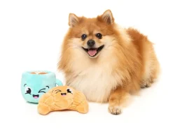 Croissant & Cappuccino 2PK - Dog Toy
