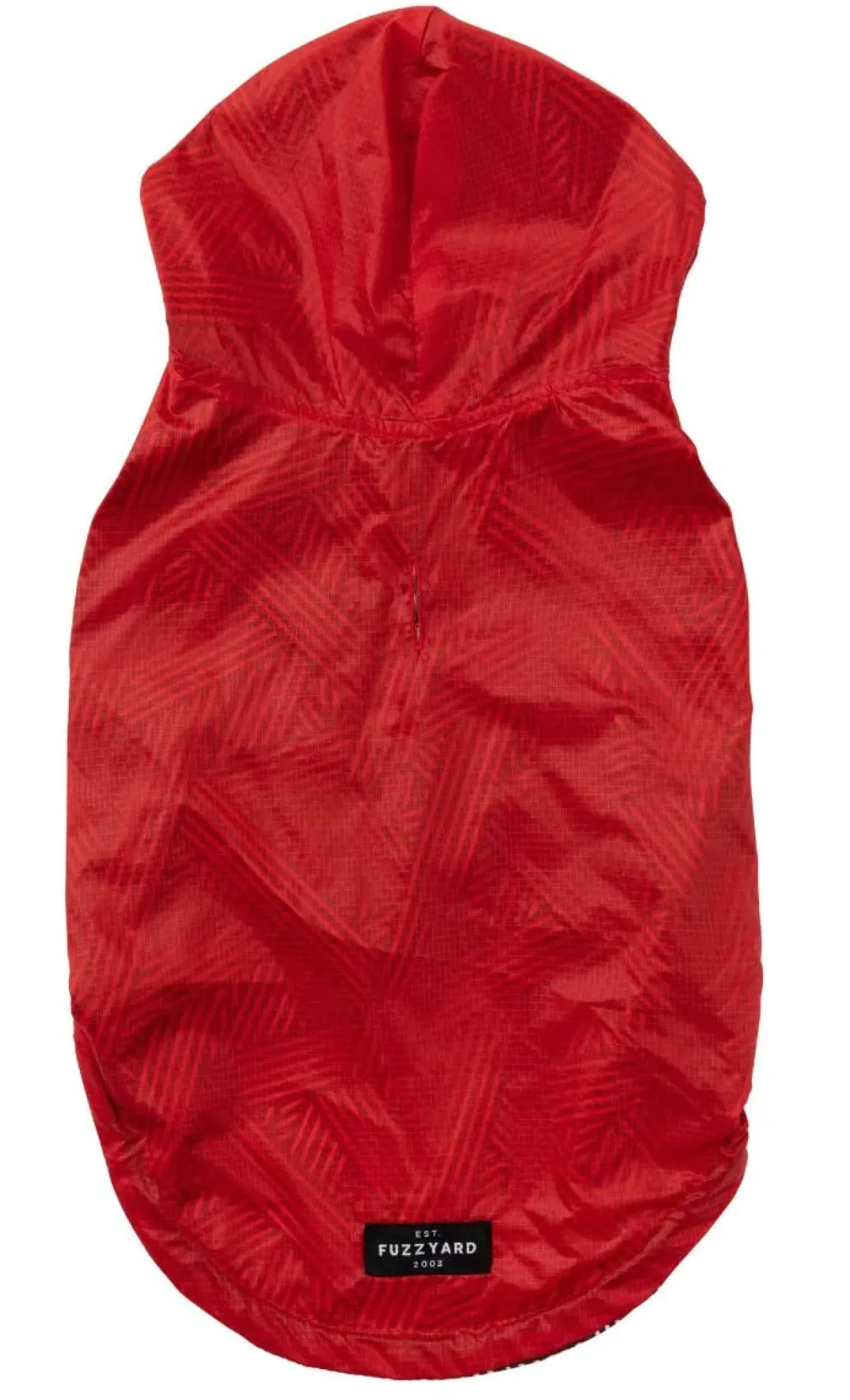 Flipside Raincoat - Red/Black/White