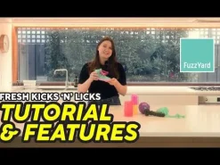 Fresh Kicks 'N' Licks - Interactive Chew Toy