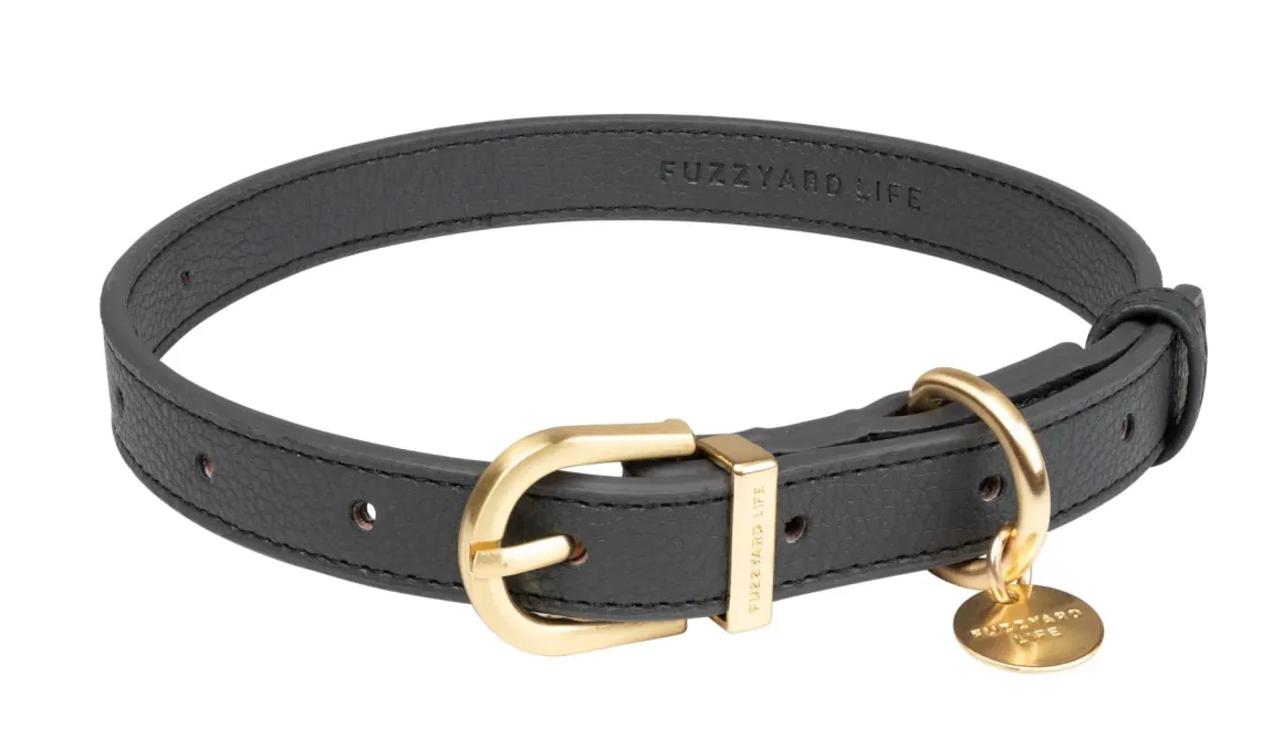 FuzzYard Life Atelier Dog Collar - Slate Grey