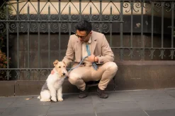 FuzzYard Life Atelier Poop Bag Dispenser - French Blue