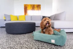 FuzzYard Life Bed - Corduroy Bed - Myrtle Green