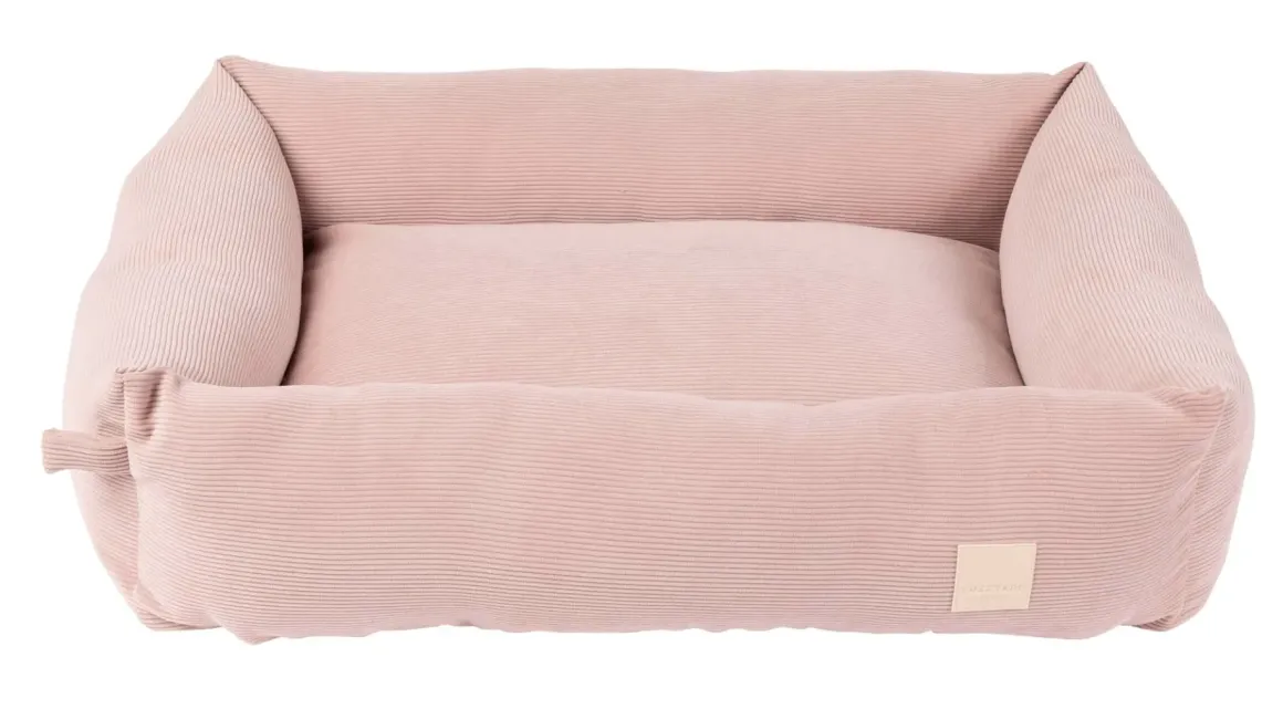FuzzYard Life Bed - Corduroy Bed - Soft Blush