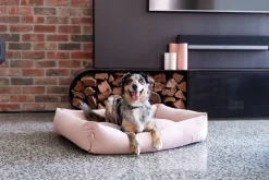 FuzzYard Life Bed - Cotton Bed - Soft Blush