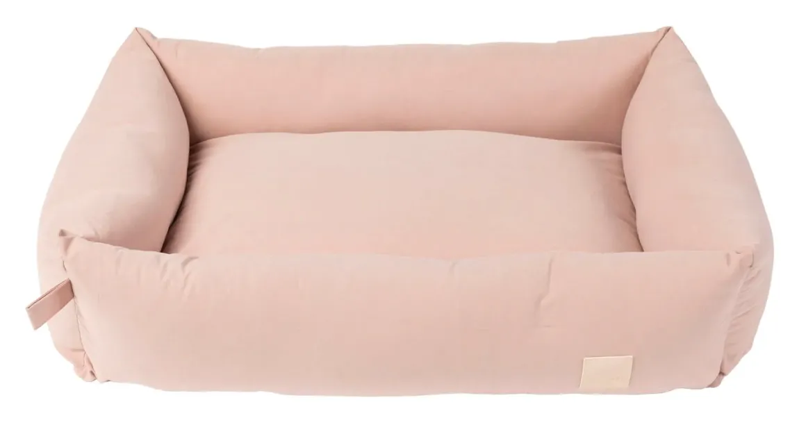 FuzzYard Life Bed - Cotton Bed - Soft Blush