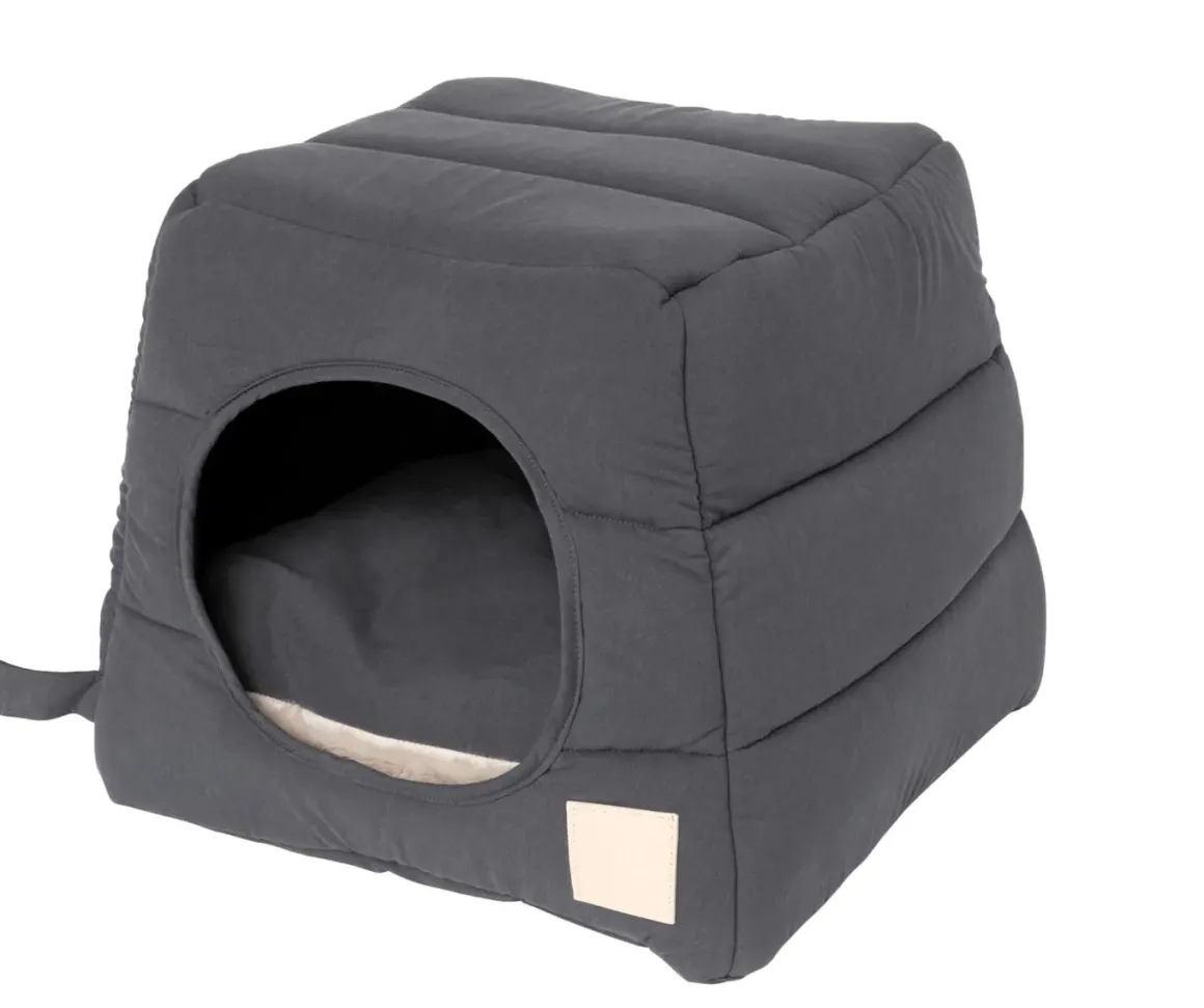 FuzzYard Life Cat Cubby - Slate Grey