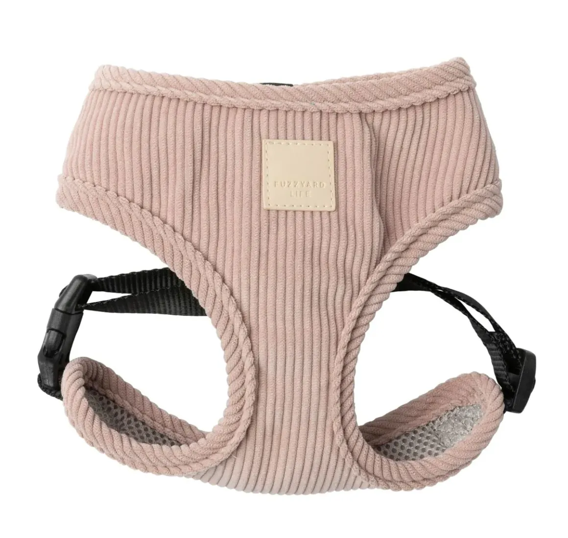 FuzzYard Life Corduroy Harness - Soft Blush