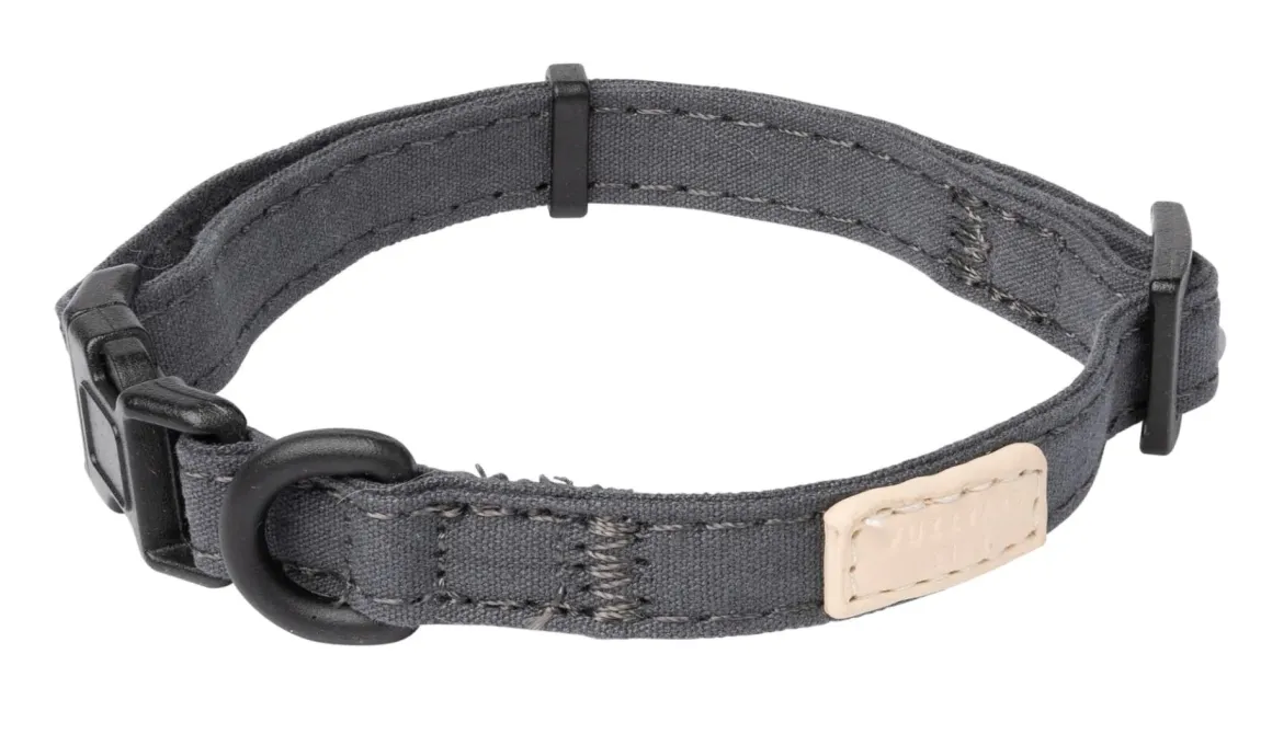 FuzzYard Life Dog Collar - Slate Grey - Extra Small