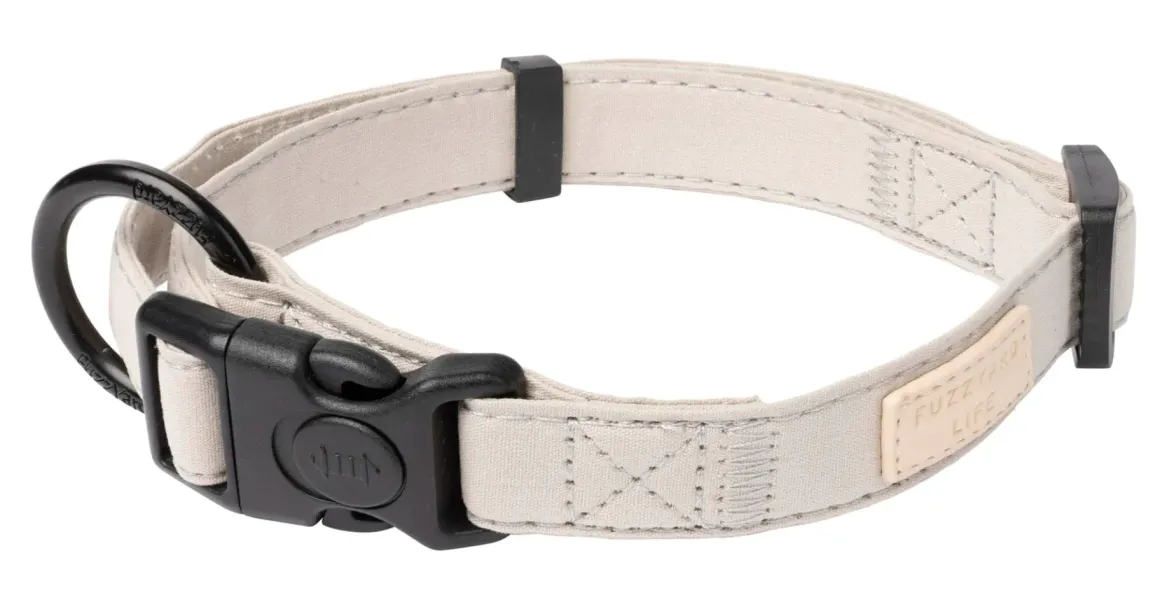 FuzzYard Life Dog Collar - Sandstone