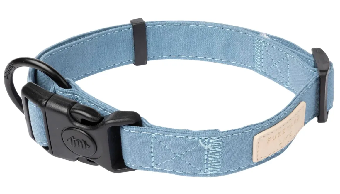FuzzYard Life Dog Collar - French Blue