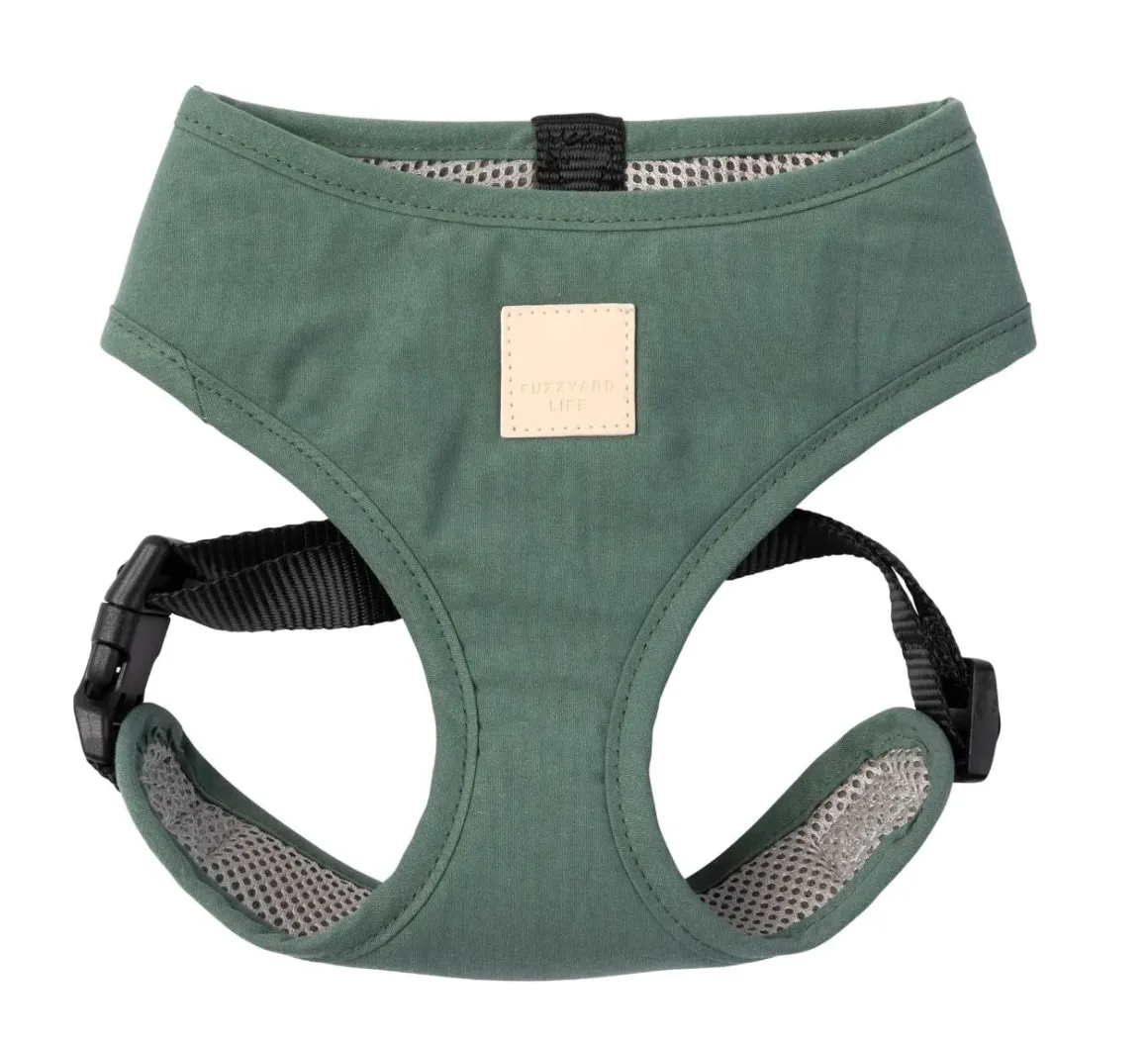 FuzzYard Life Harness - Myrtle Green