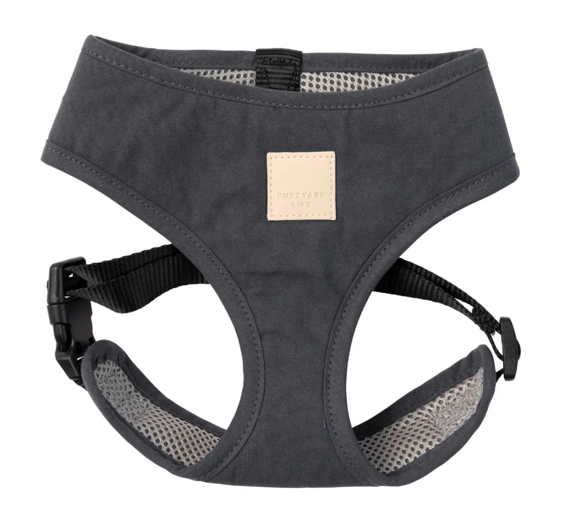 FuzzYard Life Harness - Slate Grey