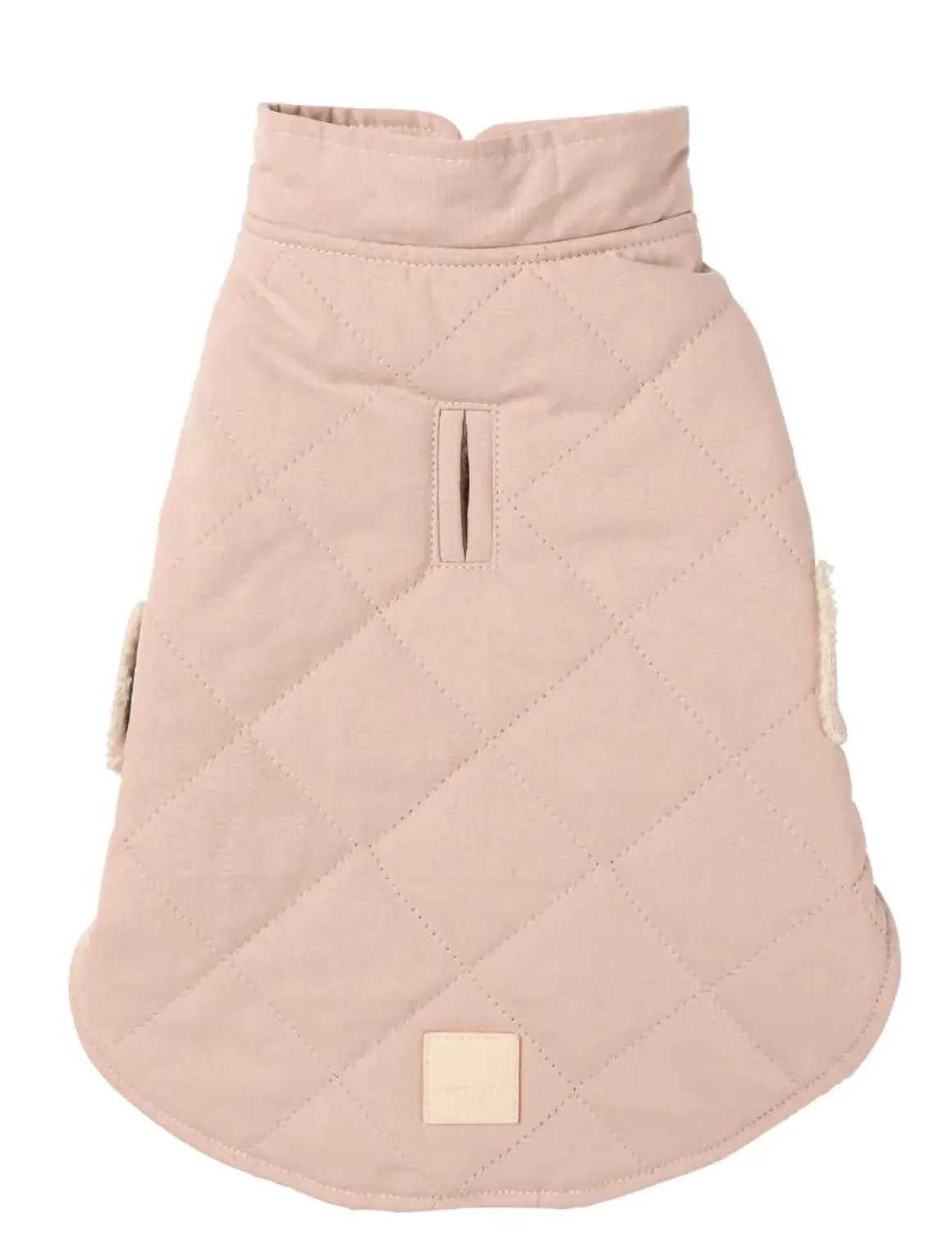FuzzYard Life Quilted Cotton Wrap Vest - Soft Blush