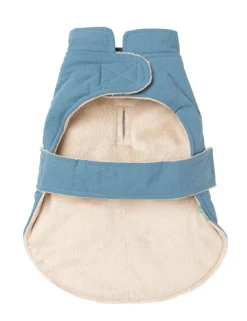 FuzzYard Life Quilted Cotton Wrap Vest - French Blue