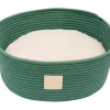 FuzzYard Life Rope Basket Bed - Myrtle Green