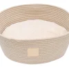 FuzzYard Life Rope Basket Bed - Sandstone