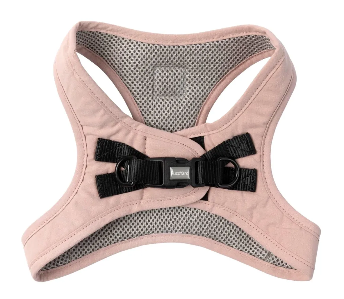 FuzzYard Life Step In Harness - Soft Blush