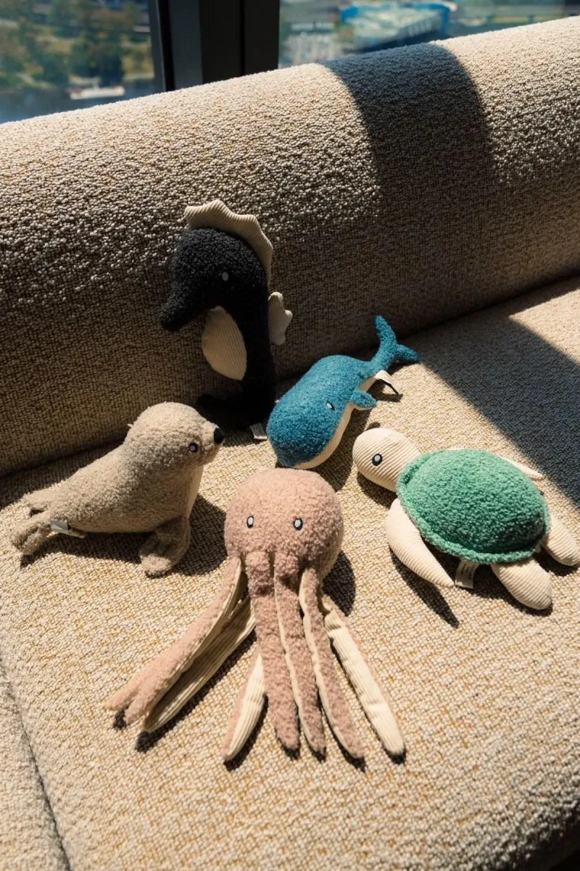 FuzzYard Life Toy - Soft Blush Octopus