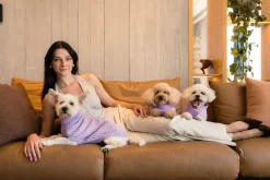 FuzzYard Life Wrap Vest - Lilac