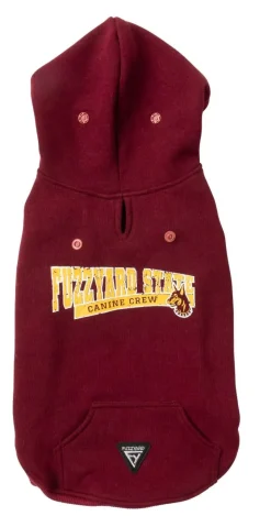 FuzzYard State Hoodie Maroon