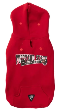 FuzzYard State Hoodie Red