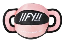 FY Active Ball Tug Dog Toy - Peach
