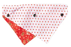 Gingerbread Snowstorm Bandana