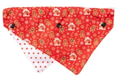 Gingerbread Snowstorm Bandana