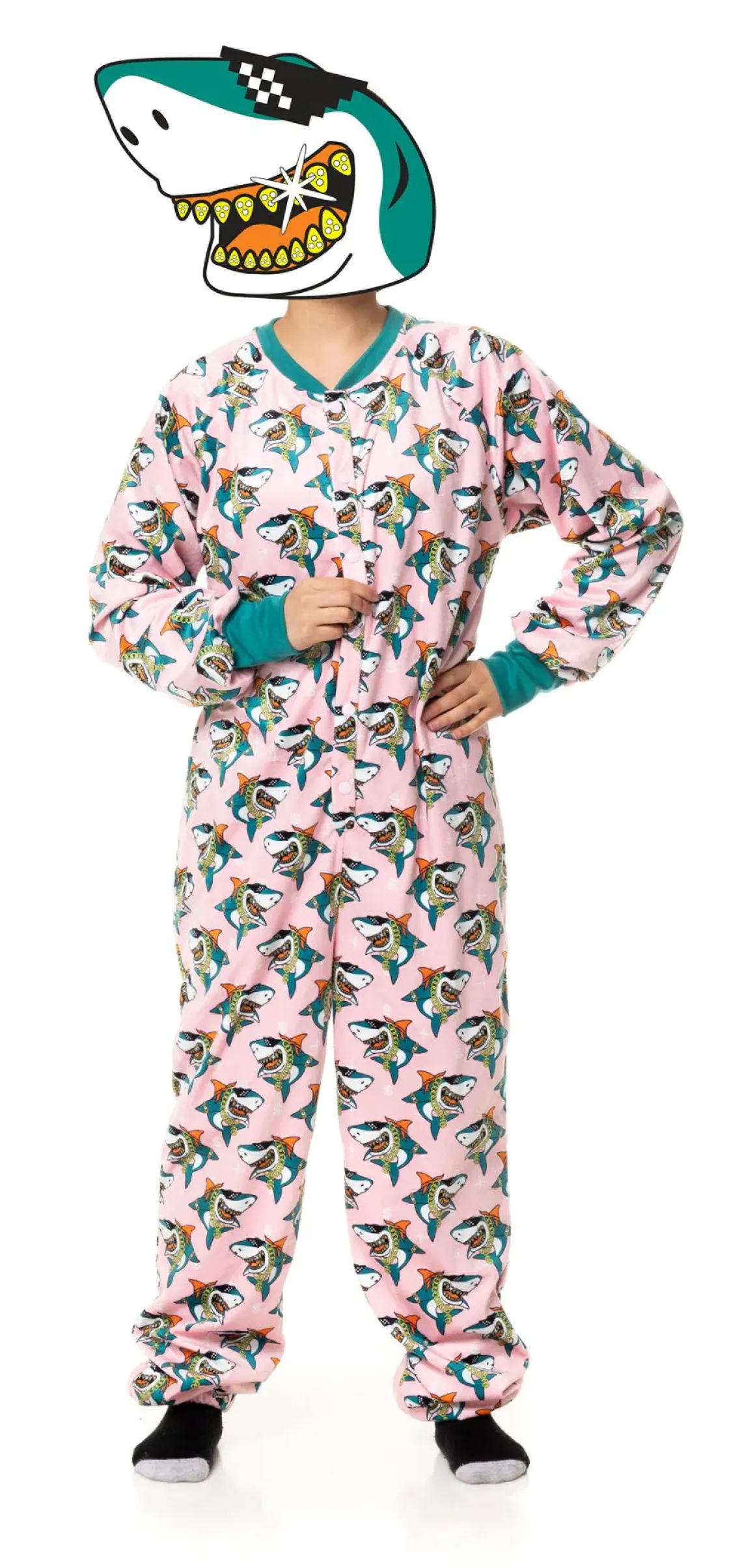LL Cool Jaw$ Onesie