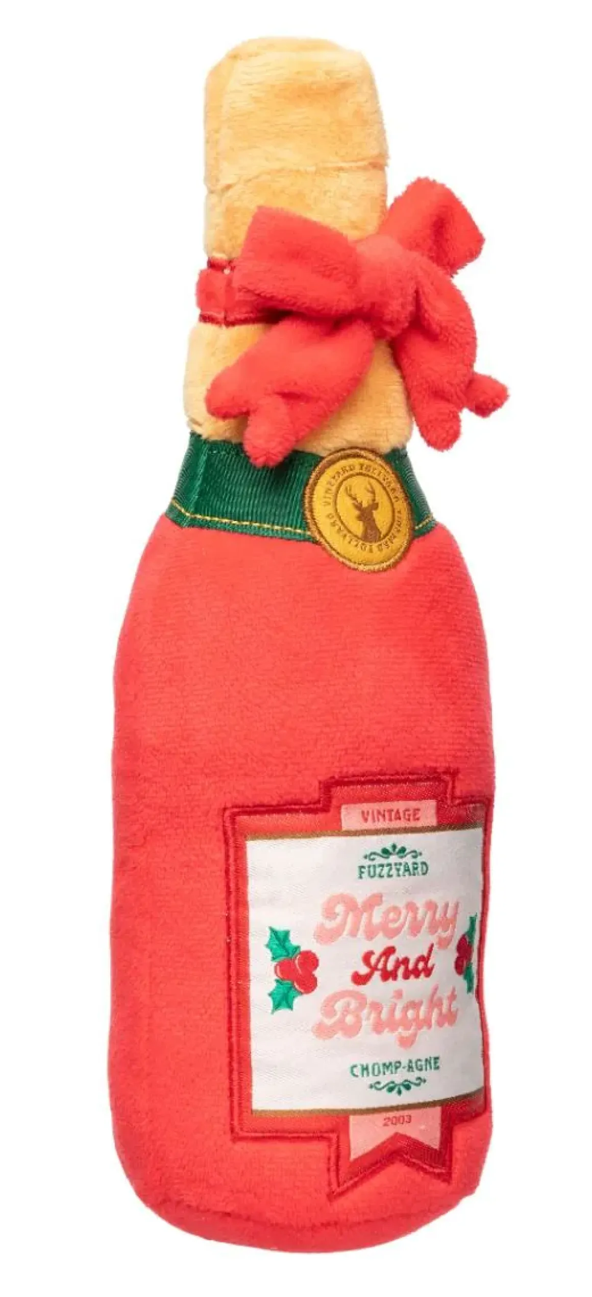 Merry & Bright Chompagne - Dog Toy