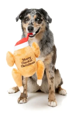 Merry Cluckin' Christmas - Dog Toy
