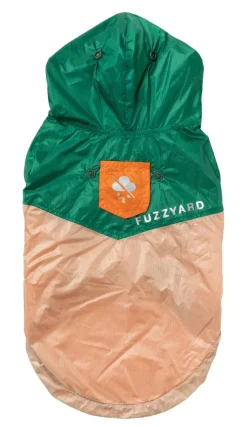 Ormond Raincoat - Green/Beige