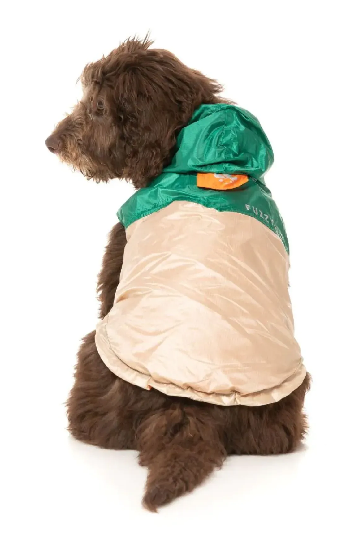 Ormond Raincoat - Green/Beige