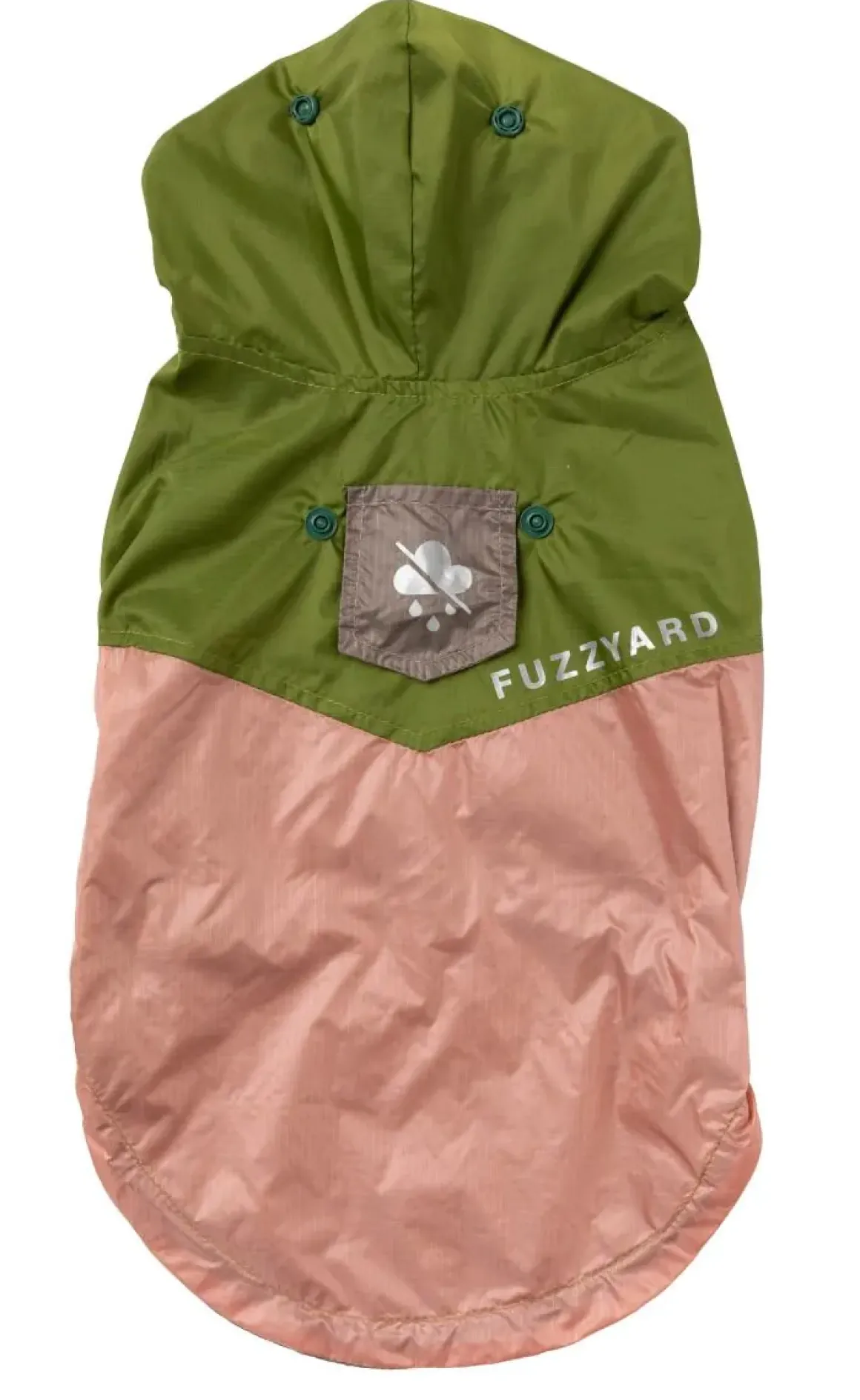Ormond Raincoat - Olive/Pink