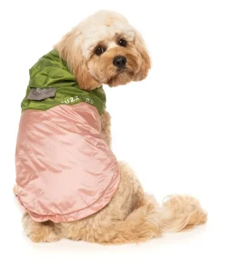 Ormond Raincoat - Olive/Pink