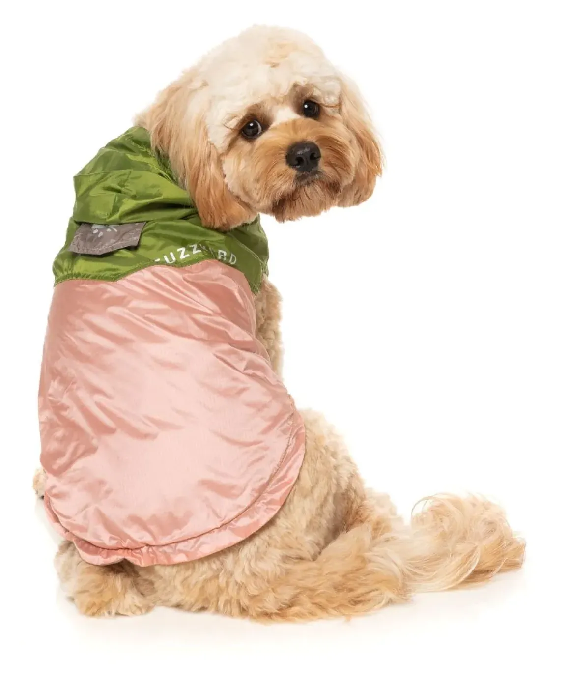 Ormond Raincoat - Olive/Pink