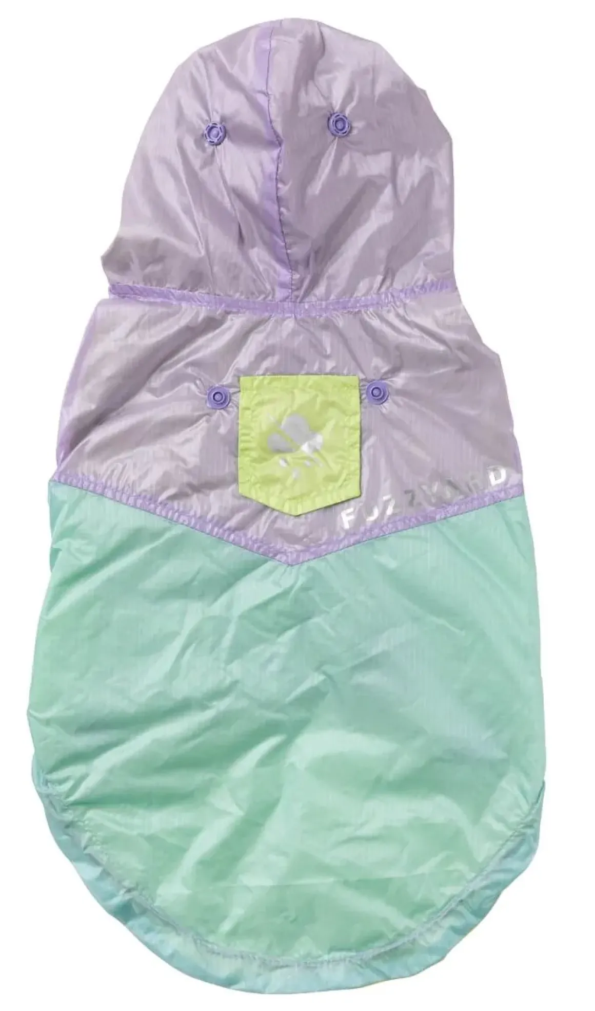 Ormond Raincoat - Purple/Blue