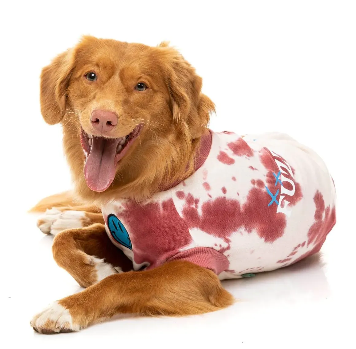 Smiley Tie-rus Sweater Faded Maroon/Cream