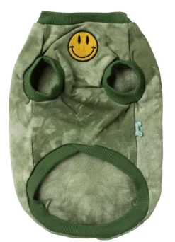 Smiley Tie-rus Sweater Green