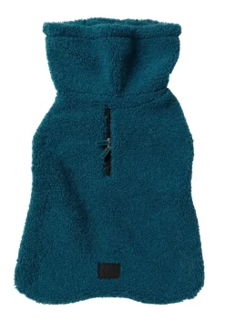 The Cosy Snood Coat - Blue Lagoon