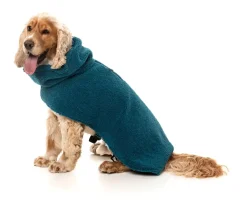 The Cosy Snood Coat - Blue Lagoon