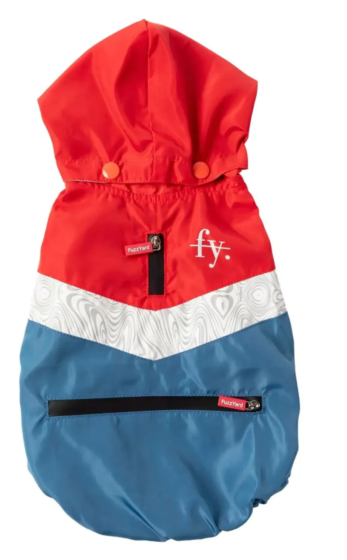 The Seattle Jacket - Red/Blue