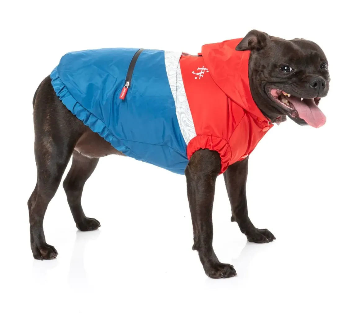 The Seattle Jacket - Red/Blue