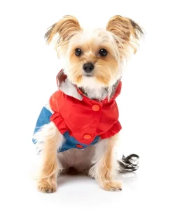 The Seattle Jacket - Red/Blue